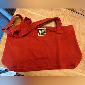 Big Bud Press XL Zip Tote Paprika - Brand New!